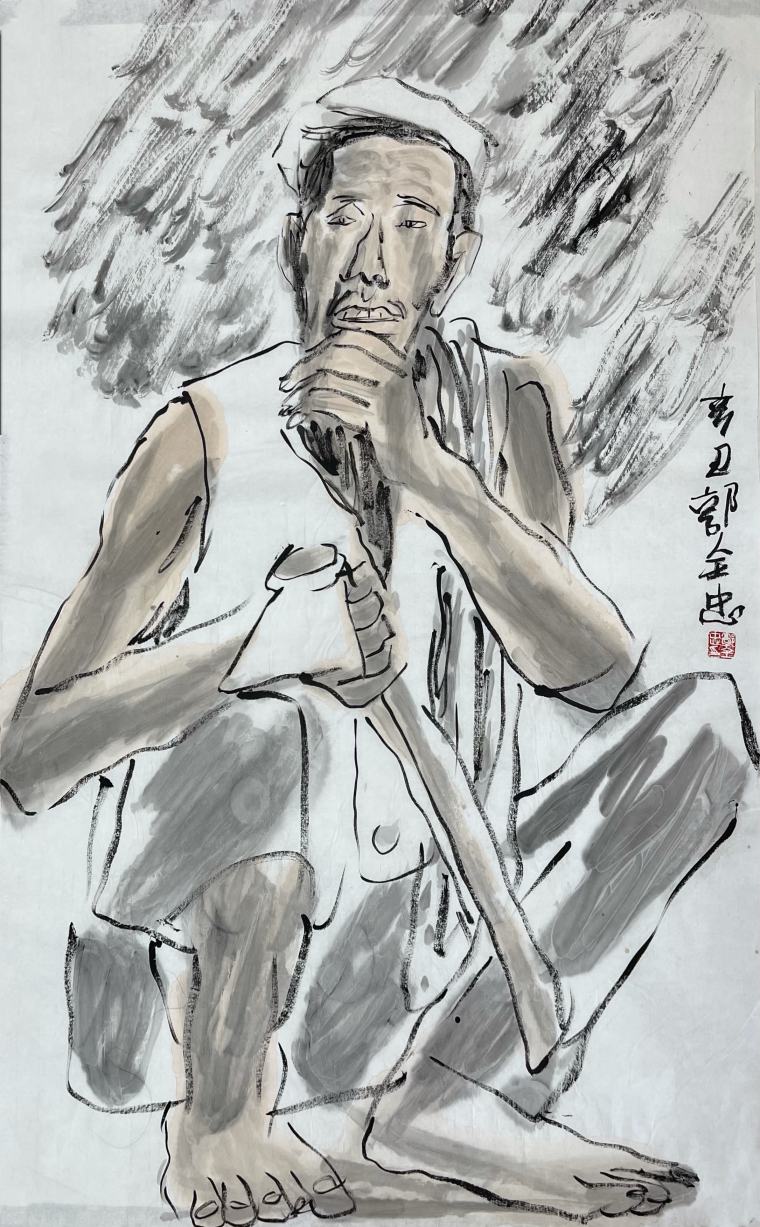 《乡恋系列》97X60cm-10