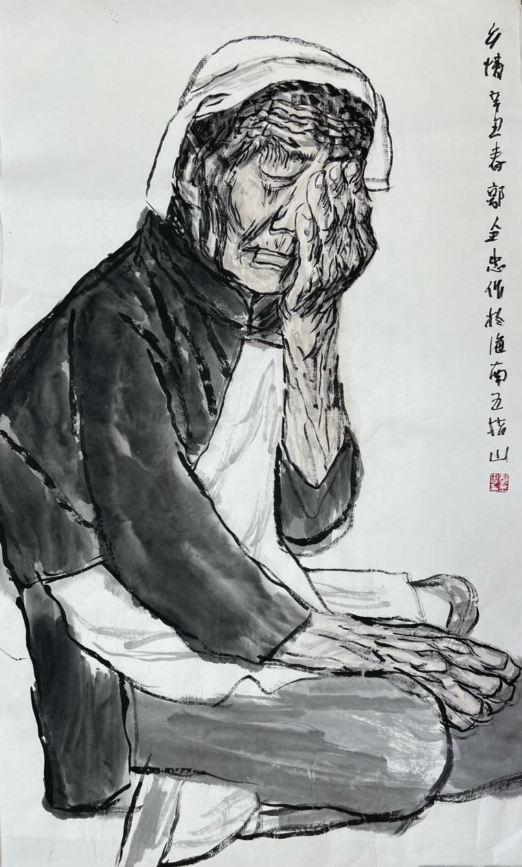 《乡恋系列》97X60cm-14