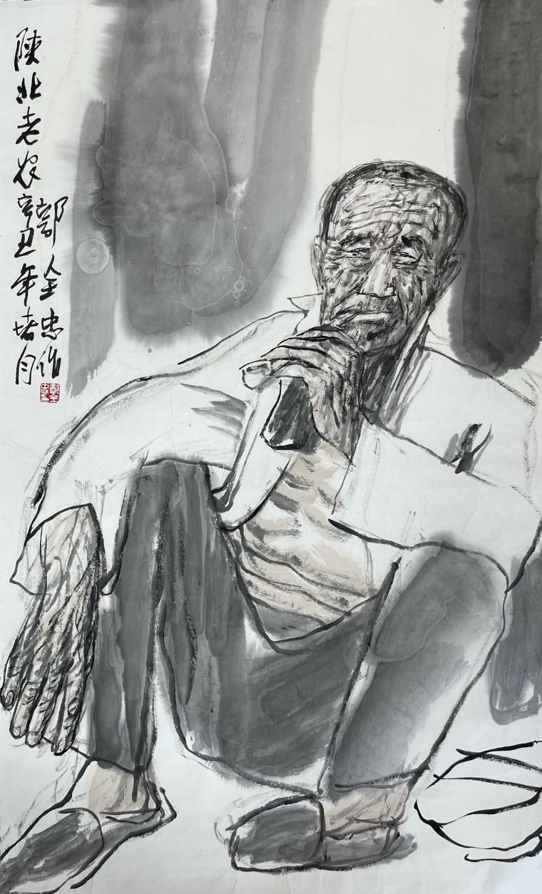 《乡恋系列》97X60cm-5