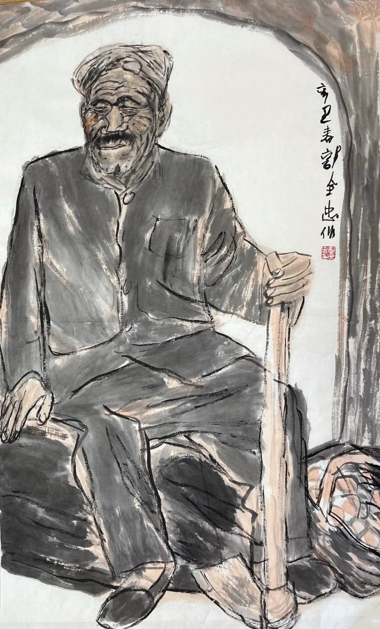 《乡恋系列》97X60cm-17